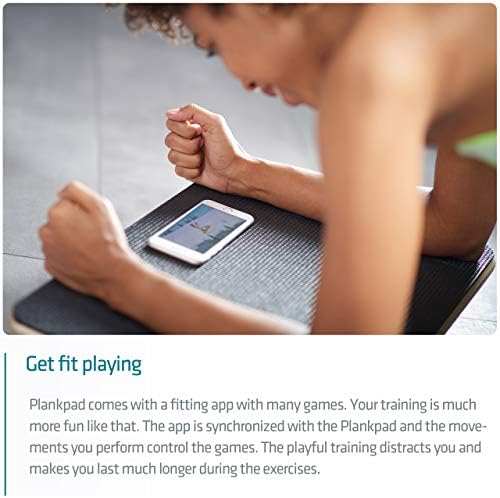 Plankpad Pro - Plank & Balance Board, Fique em forma enquanto joga jogos e exercícios no aplicativo iOS/Android, treinador principal,