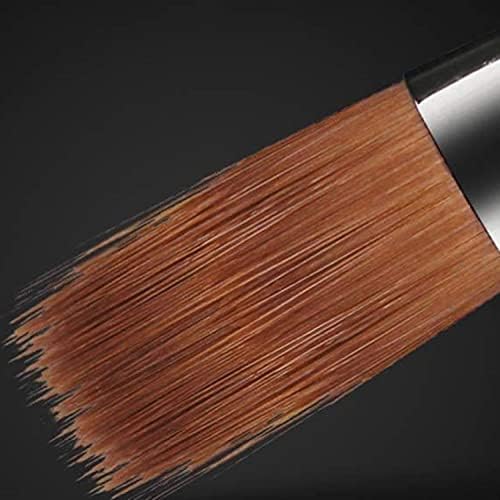 12pcs Artista nylon pintura de pintura de cabelo com caixa de ferro para o óleo de aquarela acrílico Gouache Art Supplies