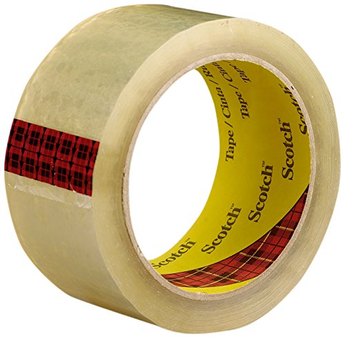 3m Scotch High Tack Box Sealing Tape 3743, Limpo, 72 mm x 50 m, 24 por caso