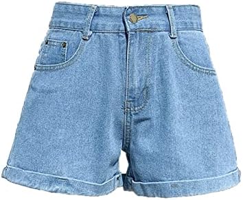 silunma2021 shorts de jeans rasgados para mulheres de verão bainha de jeans casual jeans de moda angustiada com cintura