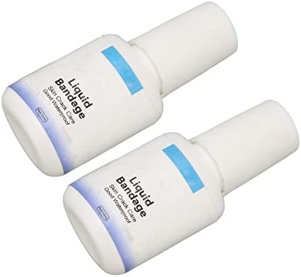 2pcs banda líquida auxiliar líquido bandagens líquidas, gesso de curativo de gel de curativa de feridas para mulheres homens, impermeabiliza