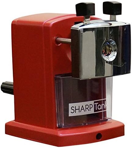 SharpTank - apontador de lápis portátil - Sharpador compacto e tranquilo que fica direto ao ponto!