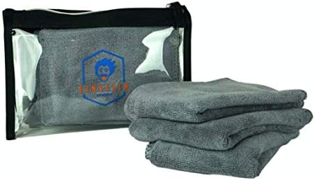 Einstein Coating Premium Microfiber detalhando toalhas