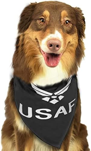 EUA Air Force USAF cachorrinho de cachorro gato Balaclava Bibs Bibs Bandana Collar Colar Neckerchief MCHOICE PARA QUALQUER PETS