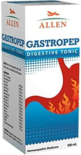 Garrafa tônica digestiva de Allen Gastropep de 100 ml