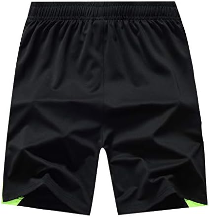Shorts de treino para homens com bolsos elásticos científicos que executam esportes casuais tamanho de verão de calças de secagem