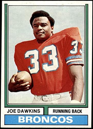 1974 Topps 269 Joe Dawkins Denver Broncos VG Broncos Wisconsin