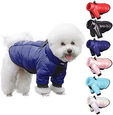 Aiitle Reffortive Bronzing Taber Dog Dog Winter Casal - Armaduras de colete de cachorro para cães para cães respiráveis ​​para