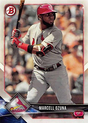 2018 Bowman #51 Marcell Ozuna St. Louis Cardinals Baseball Card