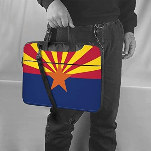 Bandeira do Arizona Bolsa de laptop de ombro portátil/bolsa de computador com alça superior