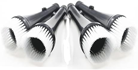 Escova de cone de borracha de plástico | Parte de substituição de fábrica genuína para a ferramenta clássica de limpeza de carros Z-010 e ferramenta de sopro de ar tornado