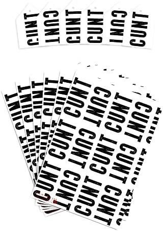 Papel de embrulho em preto e branco central 23 - 6 folhas de embrulho de presente adulto e etiquetas - papel de embrulho rude para homens mulheres - papel de embrulho de aniversário engraçado para amigos - vem com adesivos