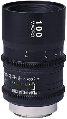 Tokina Cinema 100mm AT-X Macro T2.9 Fixado Prime para câmeras de montagem Canon EF, preto