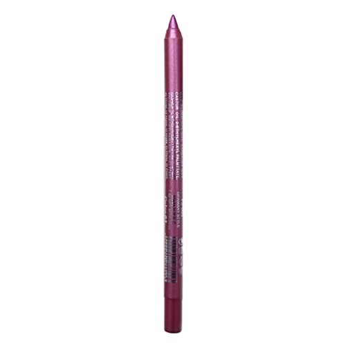 Lápis de delineador de gel xiahium cor forte à prova d'água, fácil de colorir à prova d'água à prova d'água, caneta de delineador longa para mulheres meninas