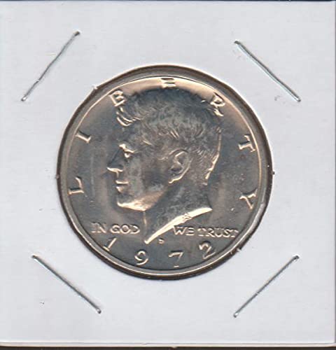 1972 D Kennedy Meio dólar excelente gem