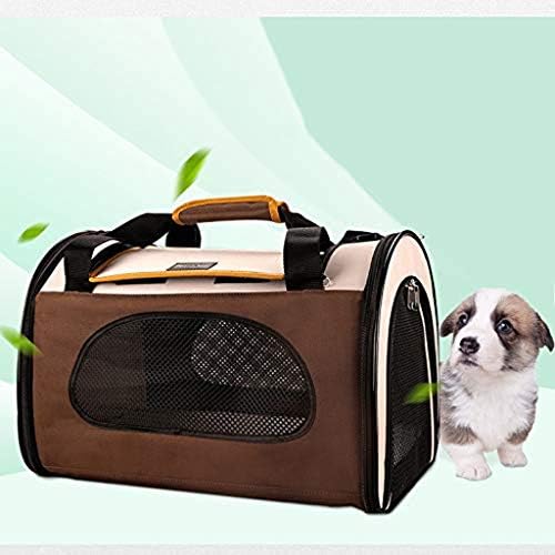 Scdcww Fauna Pet Travel Travel Cachor/cachorro Dobrando bolsa de avião dobrável com almofada macia