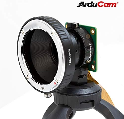 Adaptador de montagem da lente Arducam para lente Nikon F-Mount para Câmera de HQ de Raspberry Pi de Mount Raspbery Pi