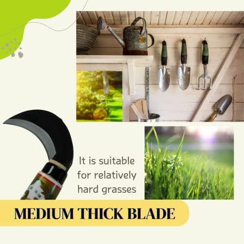 NASCOM Japanese de ervas daninhas, ferramenta manual de lâmina de aço de alta qualidade para jardinagem, capina e agricultura, peso
