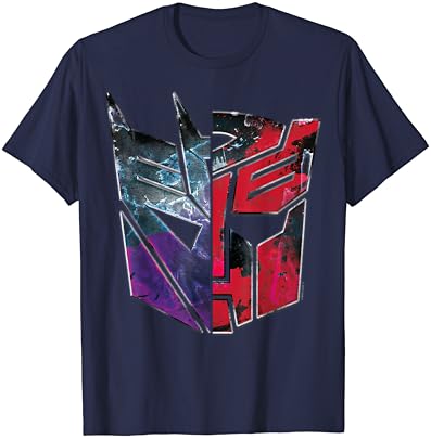 Transformers: War para Cybertron Decepticon Autobot Split T-Shirt