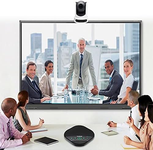 Phone de alto -falante USB, microfone de conferência, microfones omnidirecionais portáteis de 360 ​​° para reunião de vídeo,