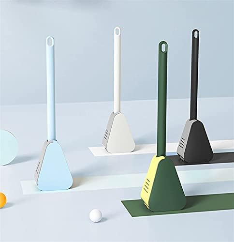 EoinShop Longo Brush de vaso sanitário, escova de vaso sanitário de silicone de golfe, escova de vaso sanitário com porta, escova