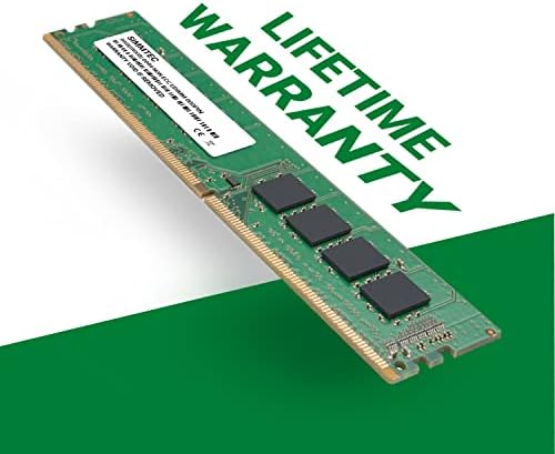 Simmtec RAM 4GB DDR4 2400MHZ DIMM PC4-19200 UDIMM NÃO ECC 1RX16 1.2V CL17