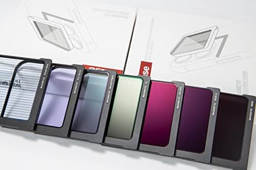 Filtro ND512 quadrado magnético do telefone Kase, densidade neutra SmartPone ND Filtro para iPhone 13 12 11 8 7 XR x Xs, Samsung Xiaomi