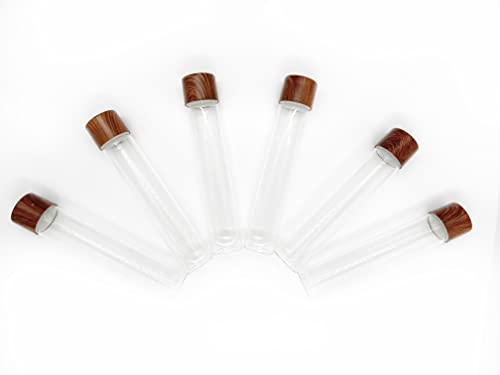 Frascos de pré -coletor de vidro com tampa resistente à criança - tubo de vidro de 120 mm