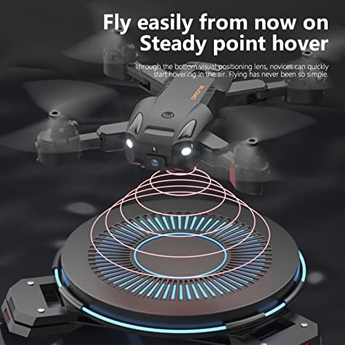 Drone de controle remoto com câmera dupla 1080p HD FPV com modo sem cabeça One Key Speed ​​Speed ​​Ajuste Ajuste