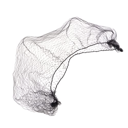 Rede de cabelo 50pcs redes de cabelo invisíveis para mulheres redes de perseguição de malha elástica leves para pêlos de peruca