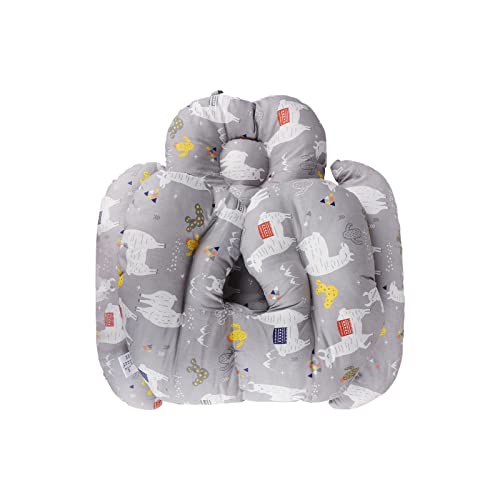 Mat de carrinho de bebê acolchoado grosso Inserir revestimento de assento de carro de carro universal respirável e respirável 3d