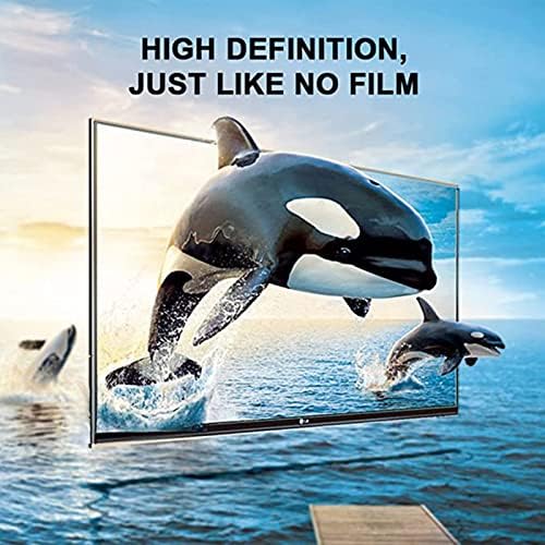 Kelunis Anti Glare TV Screen Protector, Painel de protetor de tela anti-arranhão anti-azul de 32 a 75 polegadas para LCD/LED/OLED e QLED 4K HDTV, 60