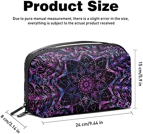 Bolsa de viagem de higiene pessoal, organizador de viagens de bolsa de maquiagem resistente à água para acessórios,