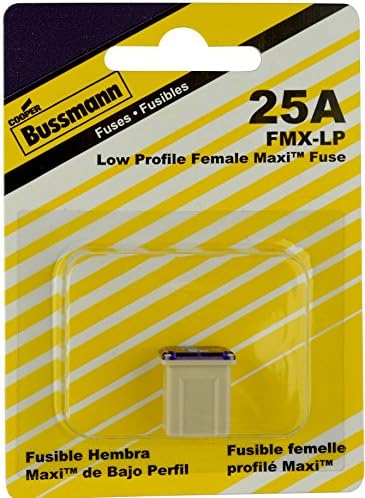 BUSMANN BP/FMX-25LP-RP 25 amp de baixo perfil fem maxi fusível