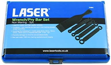 Laser 7464 Clear/Pry Bar Set-Non Marring 5pc