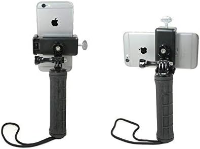 Octo Mount Handheld Stabilizer para celular ou câmera GoPro. Compatível com iPhones, Samsung Galaxy, HTC, etc. SM