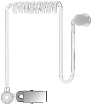 Tubo de bobina acústica de substituição de kanmit com clipe para fone de ouvido de fone de ouvido de Motorola baofeng