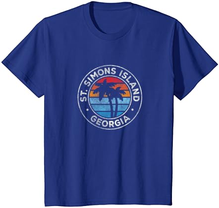 St. Simons Island Georgia GA T-shirt GAP GRAPHIC RETRO 70S
