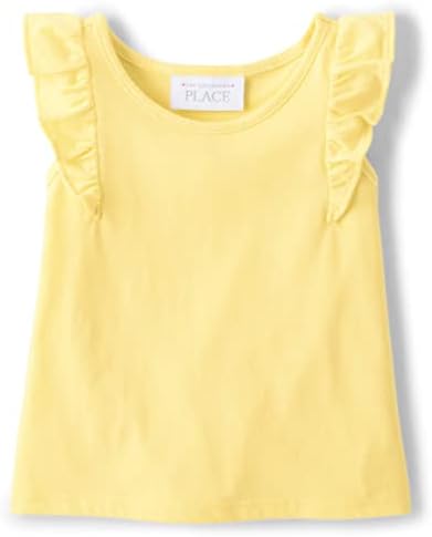 The Children's Place Baby Toddler Girls Ruffle Top