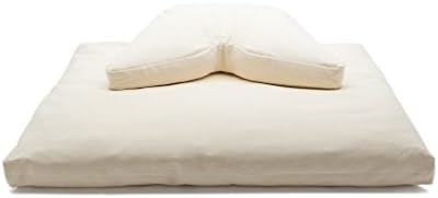 Sun and Moon Originals Cosmic Cushion & Deluxe Zabuton Meditação Almofada Pillow Yoga 2 Peça Conjunto