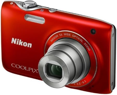 Nikon Coolpix S3100 Câmera digital de 14 MP com 5x Nikkor Lens de Zoom Optical grande angular e LCD de 2,7 polegadas