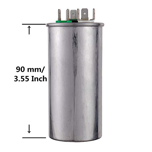 Bojack 30+5UF 30/5MFD ± 6% 370V CBB65 CAPACITOR DO CIRCULAR DA RUNH