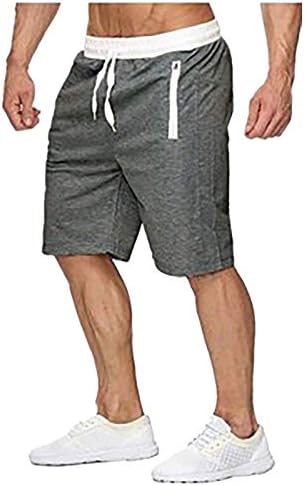 Shorts atléticos homens homens esportes esportivos casuais shorts de cordão de corte em shorts de basquete de cores sólidas