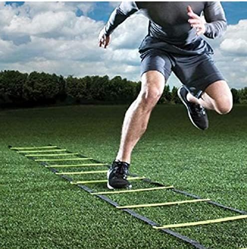 Kalindri Sports Speed ​​Agility escada da velocidade do pé | Escada de agilidade de atletismo | Velocidade em execução de agilidade