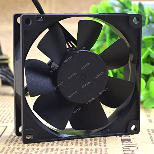 Bzbyczh compatível para AVC D8025B12M 12V 0,20A 8cm 8025 Fan de resfriamento de 3 fios