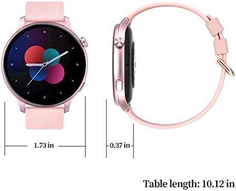 Xunion Smart Watch for Android e iOS Phones, IP67 Record de atividade à prova d'água com tela colorida tocante completa,