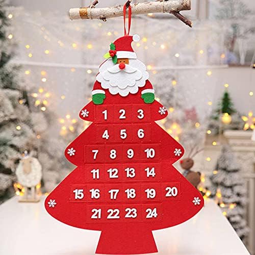 NC Calendário de Natal de Natal Counto do Calendário de Natal Decoração de Natal