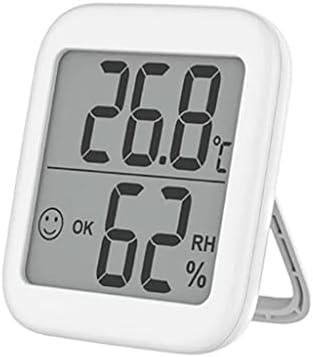 Termômetro multifuncional WODMB Hygrômetro automático Monitor de umidade eletrônica de temperatura e higrômetro com sensor