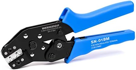 Wekesigo SN-28B DuPont Terminal Ratchet Crimper 0,1-1,0mm ² para conector de 2,54 mm de 3,96 mm KF2510