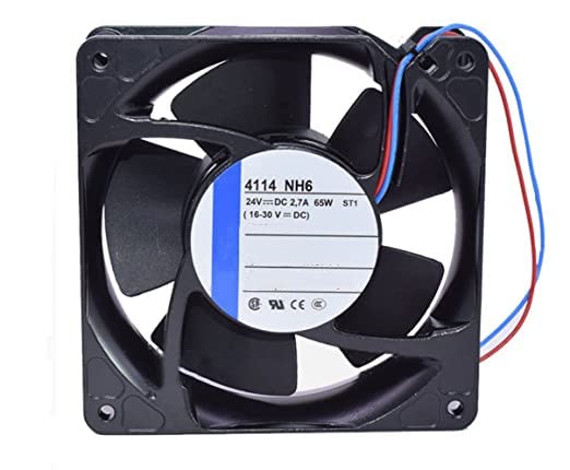 4114NH6 24V 2,7A 12cm 12038 Fan de resfriamento 120x120x38mm